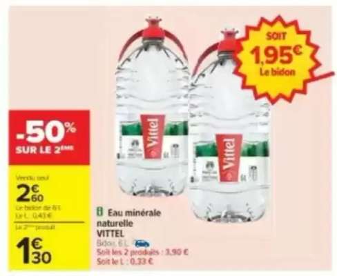 Eau Minérale Naturelle Vittel