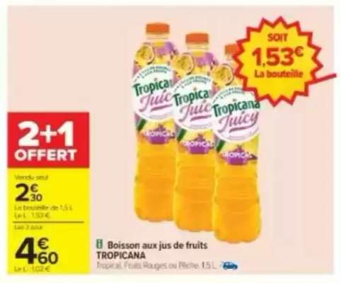 Boisson aux jus de fruits TROPICANA