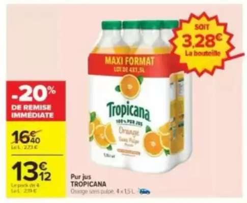 Pur jus TROPICANA