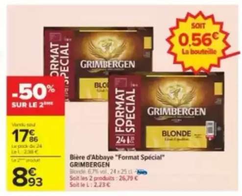 Bière d'Abbaye 'Format Spécial' GRIMBERGEN