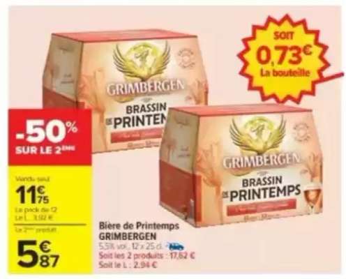 Bière de Printemps GRIMBERGEN
