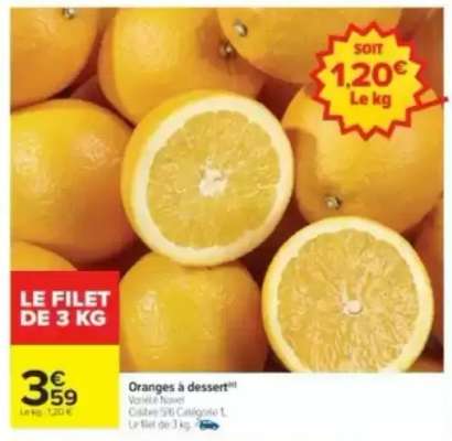 Oranges à dessert