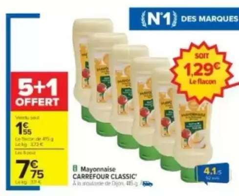 Mayonnaise CARREFOUR CLASSIC'