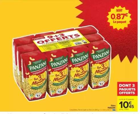 PANZANI Coquillettes