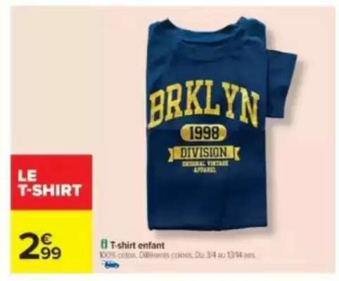 T-shirt enfant