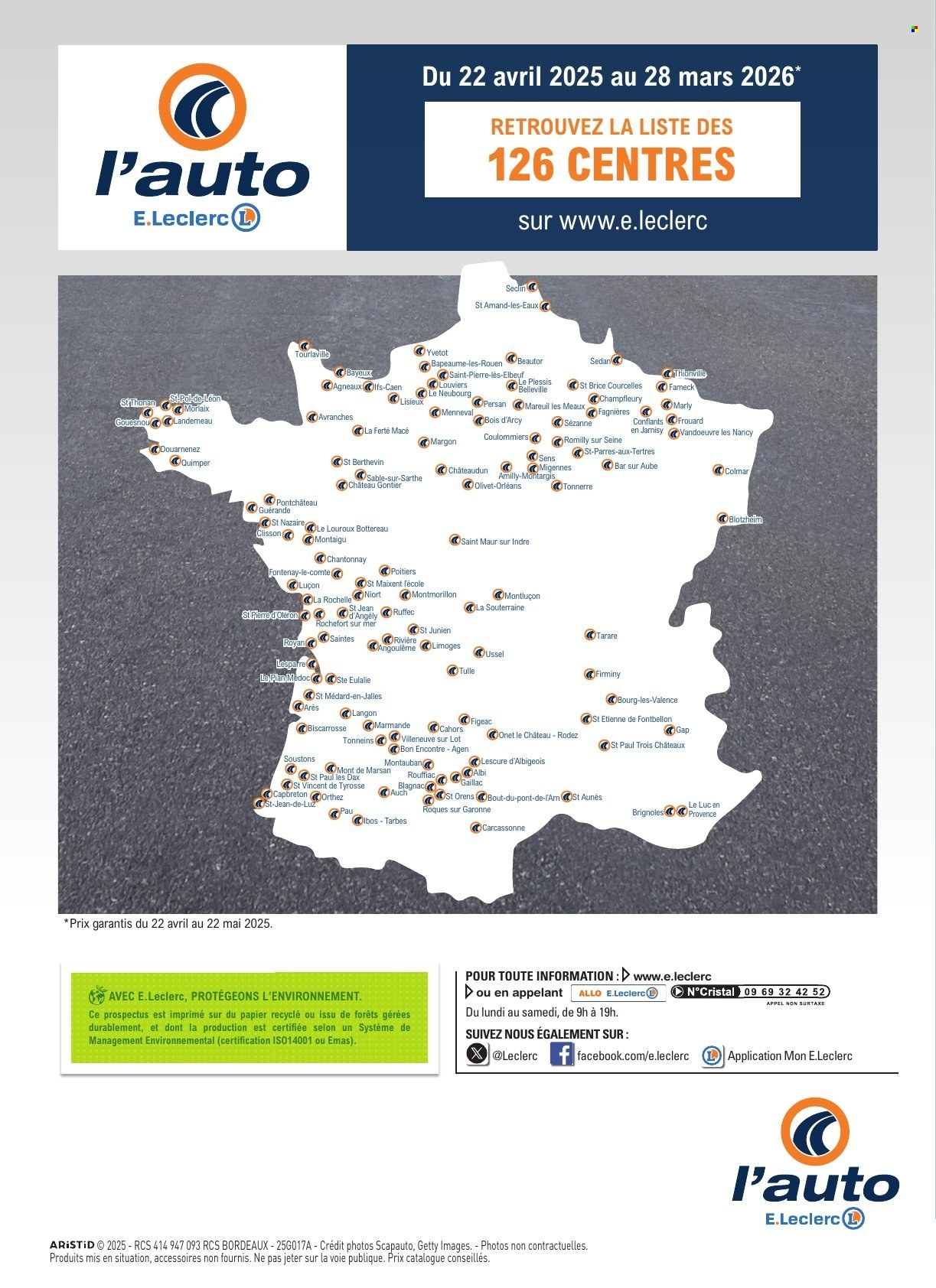 Catalogue E.Leclerc - 22.04.2025 - 28.03.2026. 