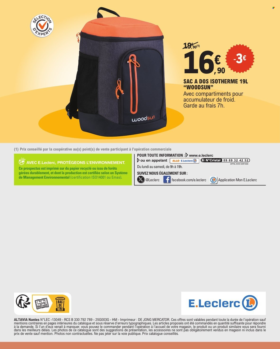 Catalogue E.Leclerc - 22.04.2025 - 10.05.2025. 