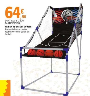 PANIER DE BASKET DOUBLE