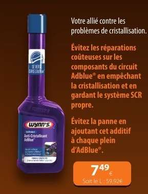 Wynn's Lubrifiant Anti-Cristallisant AdBlue