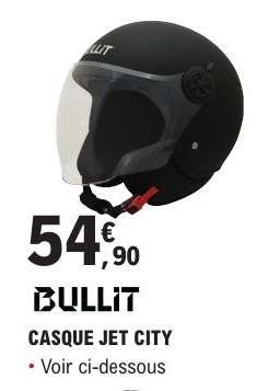 BULLIT CASQUE JET CITY