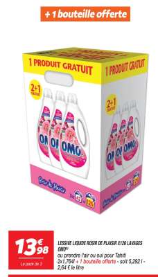 Lessive Liquide Rosir de Plaisir