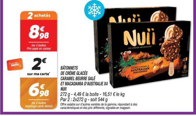 Nuii Ice Cream Bars