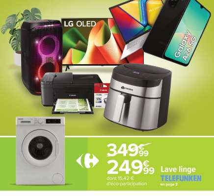 Lave linge TELEFUNKEN