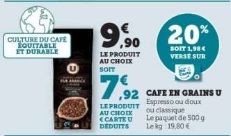 Café en grains U