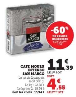 Cafe Moulu Intenso San Marco