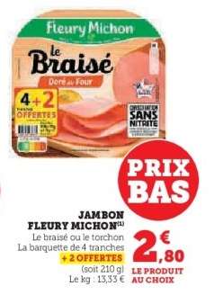 Jambon Fleury Michon