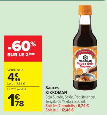 Sauces KIKKOMAN