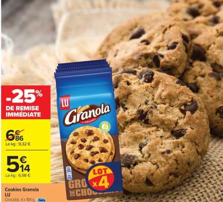 Cookies Granola LU