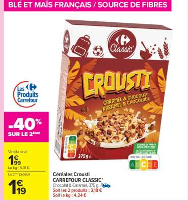 Céréales Crousti