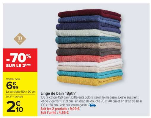 Linge de bain «Bath»