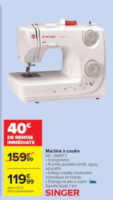 Machine à coudre
