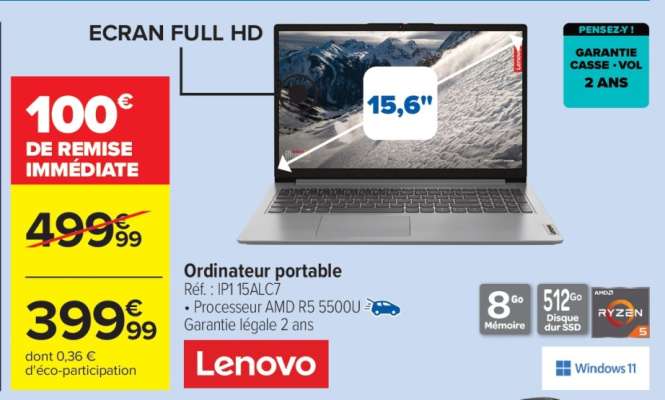 Lenovo Ordinateur portable
