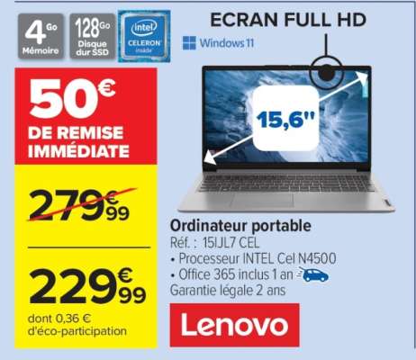 Lenovo Ordinateur portable