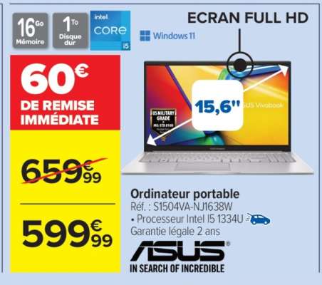 Ordinateur portable ASUS