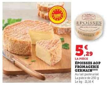 Époisses AOP Fromagerie Germain