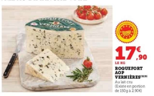 Roquefort AOP Vernières