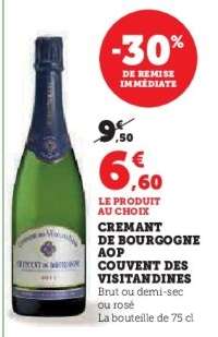 CREMANT DE BOURGOGNE AOP COUVENT DES VISITANDINES