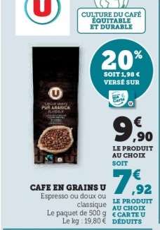 Café en grains U