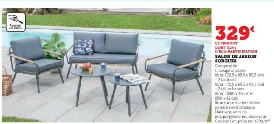 Salon de Jardin Sorgues