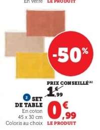Set de table