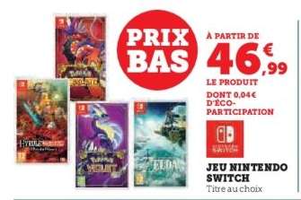 Jeu Nintendo Switch