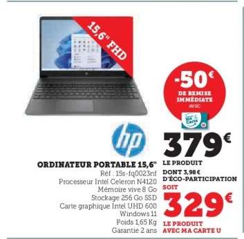 Ordinateur portable  - 15.6''