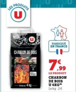 Charbon de Bois U 4kg