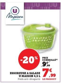 Essoreuse à salade U Maison 4,5 L