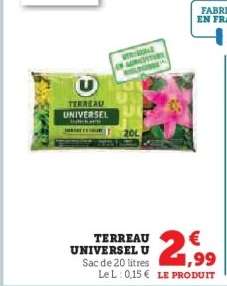 TERREAU UNIVERSEL U