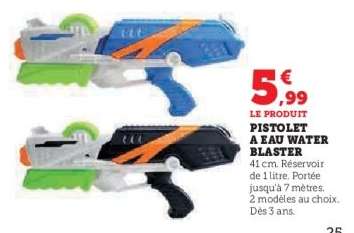 PISTOLET A EAU WATER BLASTER