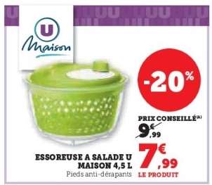 Essoreuse à salade U Maison 4,5 L