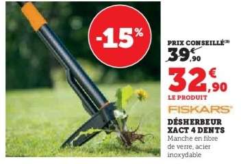 Désherbeur Xact 4 Dents