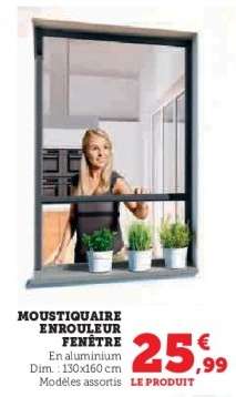 Moustiquaire Enrouleur Fenêtre