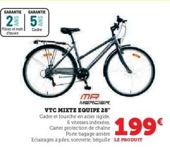 VTC MIXTE EQUIPE 28"