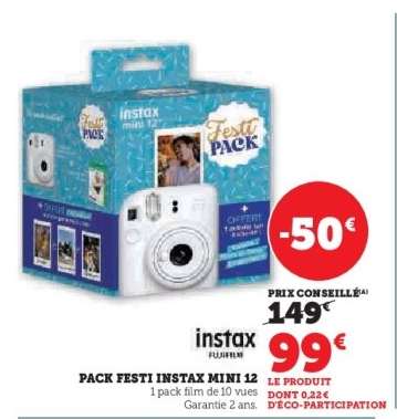 Pack Festi Instax Mini 12