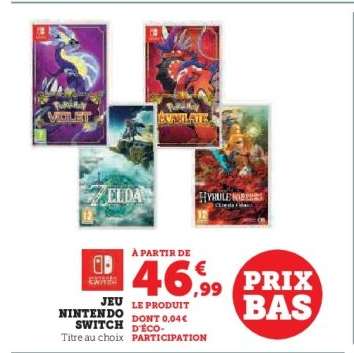 Jeu Nintendo Switch