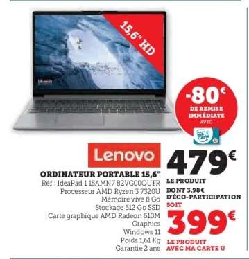 Ordinateur portable  - 15.6''