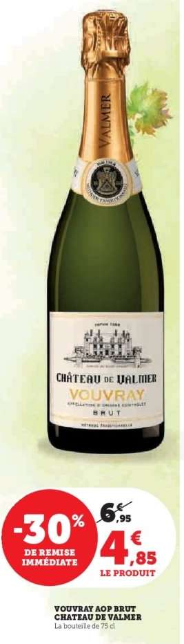 Vouvray AOP Brut Chateau de Valmer