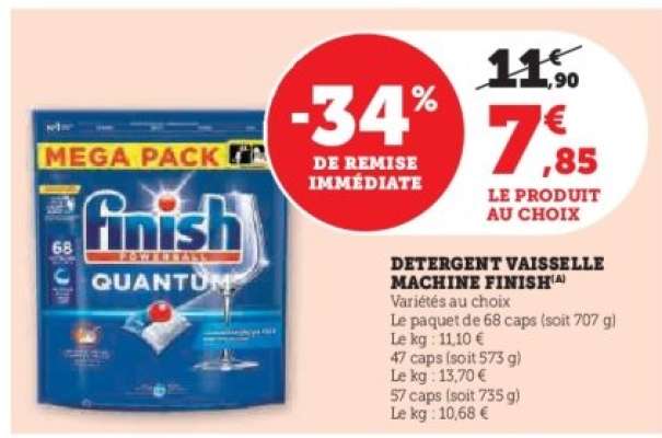 Detergent Vaisselle Machine Finish