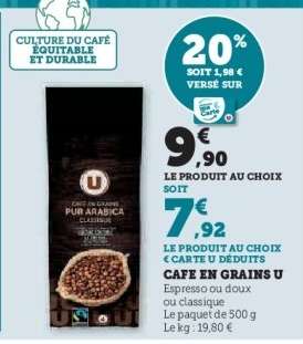 Café en grains U